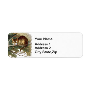 Vintage Alice in Wonderland Cheshire Cat Art