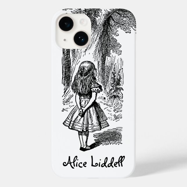 Vintage Alice in Wonderland, Cheshire Cat Case-Mate iPhone Case (Back)