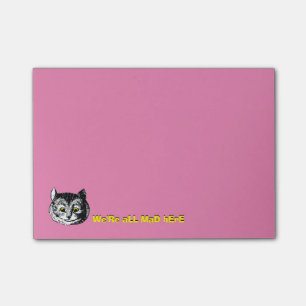 Vintage Alice in Wonderland Cheshire Cat Note
