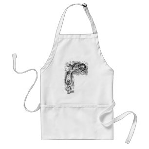 Vintage Alice in Wonderland, Cheshire Cat Standard Apron