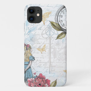 Vintage Alice In Wonderland Collage Decoupage iPhone 11 Case