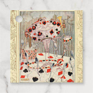 Vintage Alice In Wonderland Favour Tags