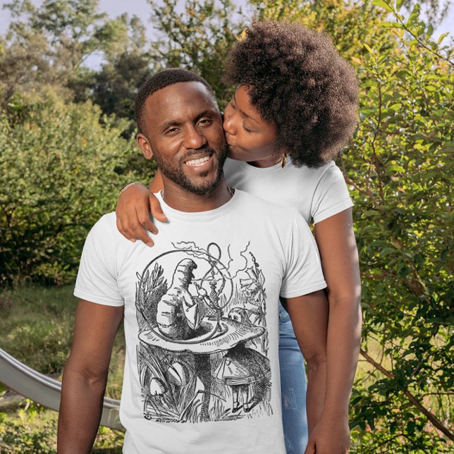Vintage Alice in Wonderland Hookah Caterpillar T-Shirt (Creator Uploaded)