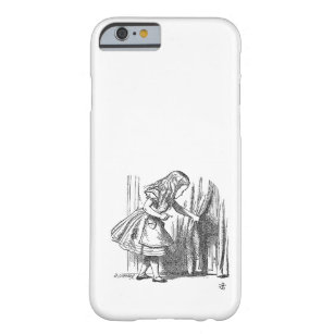 Vintage Alice in Wonderland looking for the door Barely There iPhone 6 Case