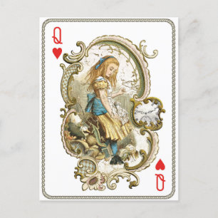 Vintage Alice in Wonderland Postcard