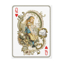 Vintage Alice in Wonderland Postcard