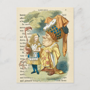 Vintage Alice in Wonderland  Postcard