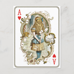 Vintage Alice in Wonderland Postcard