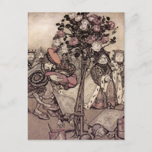 Vintage Alice in Wonderland  Postcard