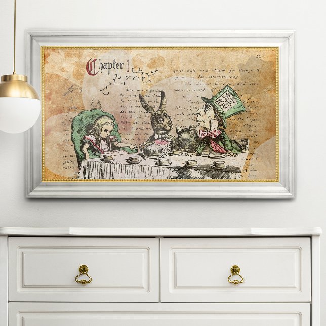 Vintage Alice in Wonderland  Poster (Creator Uploaded)