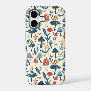 Vintage Alice in Wonderland Seamless Pattern