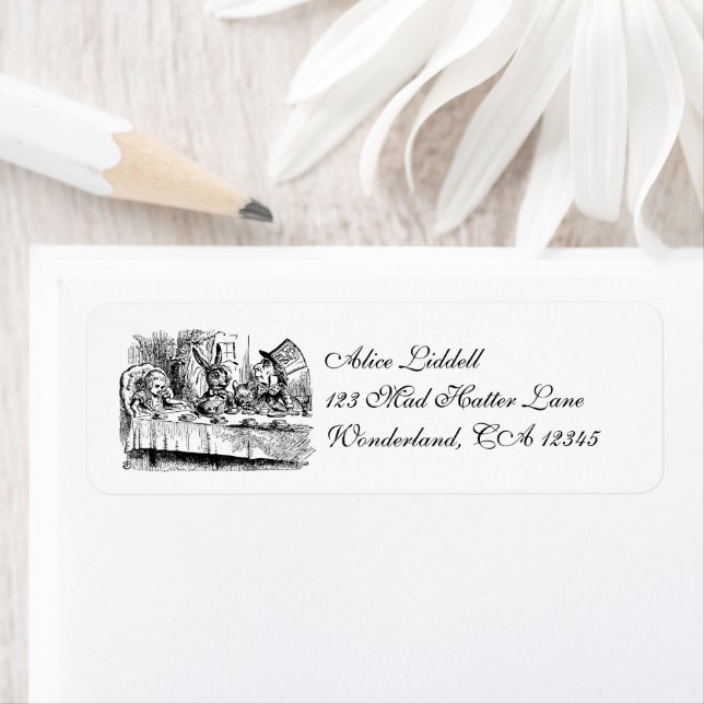 Vintage Alice in Wonderland, Tea Party Scene (Insitu)