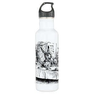 Vintage Alice in Wonderland, Tea Party Scene 710 Ml Water Bottle