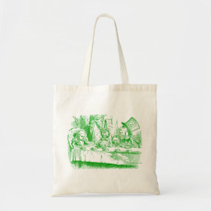 Vintage Alice in Wonderland Tea Party Tote Bag