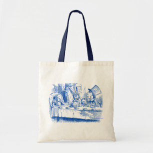 Vintage Alice in Wonderland Tea Party Tote Bag