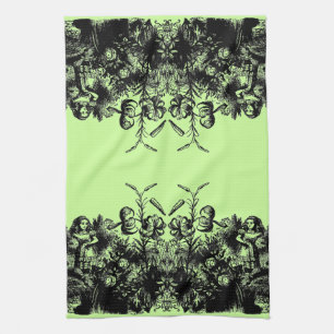 Vintage Alice in Wonderland Tea Towel