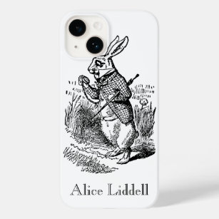 Vintage Alice in Wonderland the White Rabbit Watch Case-Mate iPhone 14 Case