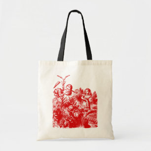 Vintage Alice in Wonderland Tote Bag