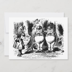 Vintage Alice in Wonderland, Tweedledum Tweedledee