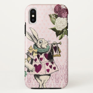 Vintage Alice in Wonderland White Rabbit Case-Mate iPhone Case