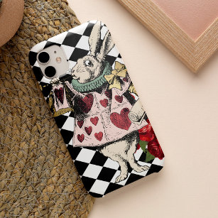 Vintage Alice in Wonderland White Rabbit  Case-Mate iPhone Case