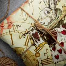 Vintage Alice in Wonderland White Rabbit 