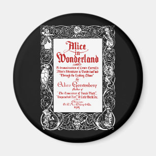 Vintage Alice Title Magnet