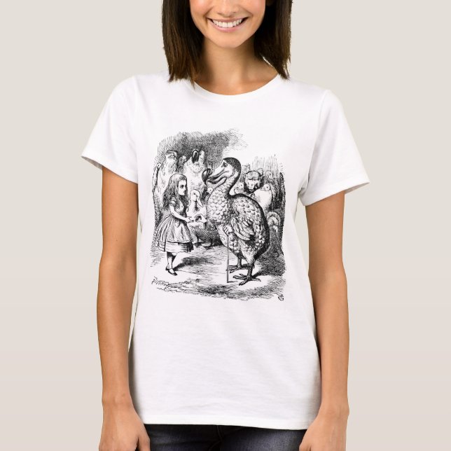 Vintage Alice's Adventures in Wonderland (1865) T-Shirt (Front)