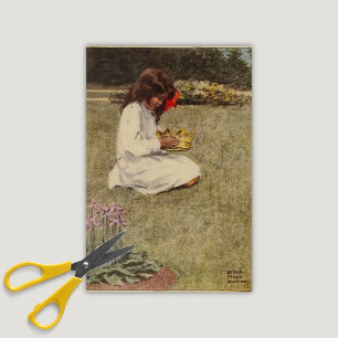 Vintage Alice's Adventures in Wonderland the Crown Tissue Paper