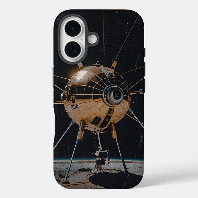 Vintage alien craft Case-Mate iPhone case (Back)