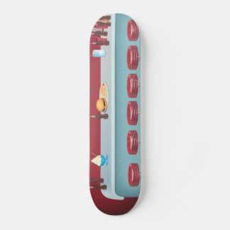 Vintage All American Diner Skateboard
