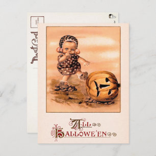Vintage All Halloween Postcard