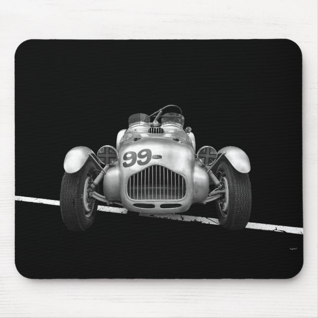 Vintage Allard Race Car Mouse Mat (Front)