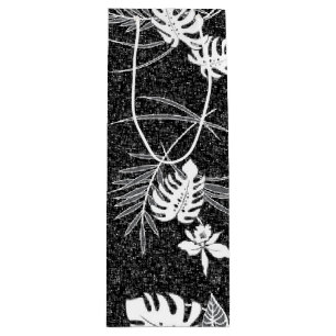 Vintage Aloha Gift Bag Lau Barkcloth Black