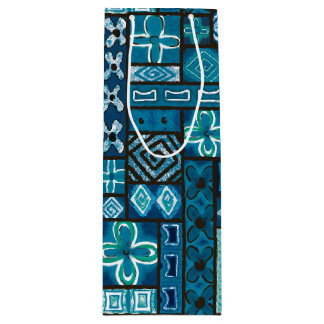 Vintage Aloha Gift Bag | Pua Blue