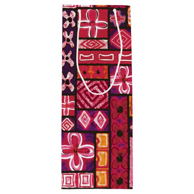 Vintage Aloha Gift Bag | Pua Punch (Front)