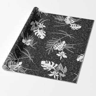 Vintage Aloha Gift Wrap | Lau Barkcloth Black