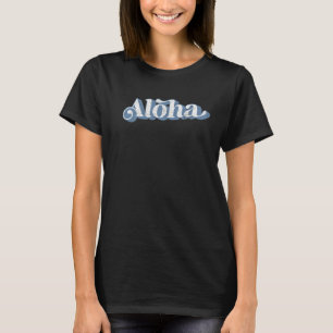 Vintage Aloha Hawaiian Retro 70s Hawaii Beach Vac T-Shirt