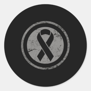 Vintage Alopecia Awareness Gift Classic Round Sticker