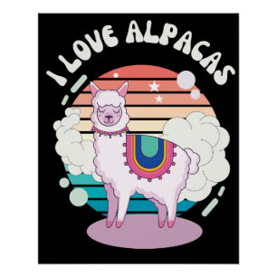 vintage alpacas poster