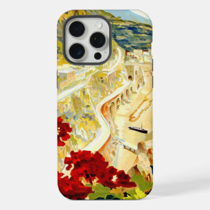 Vintage Amalfi Italy Europe Travel iPhone 15 Pro Max Case