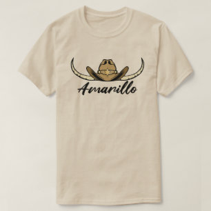 Vintage Amarillo Texas TX Emblem T-Shirt