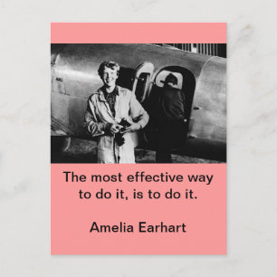 Vintage Amelia Earhart  Photo Postcard