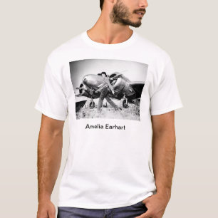 Vintage Amelia Earhart  Photo T-Shirt