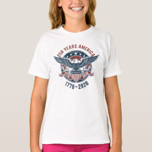 Vintage America 250 Eagle Seal – 1776-2026  T-Shirt