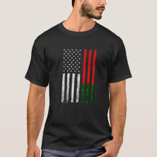 Vintage America USA Portuguese Pride Portugal Flag T-Shirt