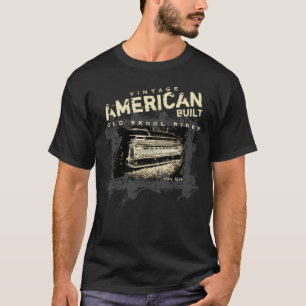 Vintage American Built Old Skool Rides Chevy Truck T-Shirt