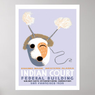 Vintage American Design Exhibition Poster