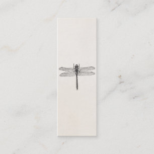 Vintage American Dragonfly Dragon Fly Template Mini Business Card