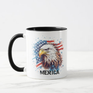 Vintage American Eagle  Mug